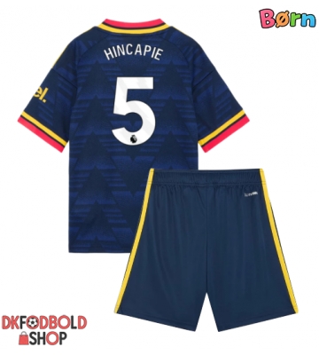Arsenal Piero Hincapie #5 Udebanesæt Børn 2026-27 Kort ærmer (+ korte bukser)